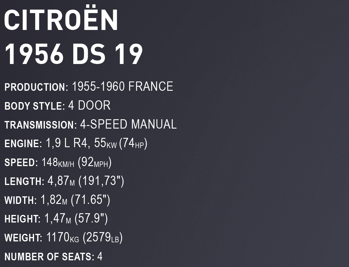 COBI Citroen DS 19 1956 - Executive Edition – Bild 10