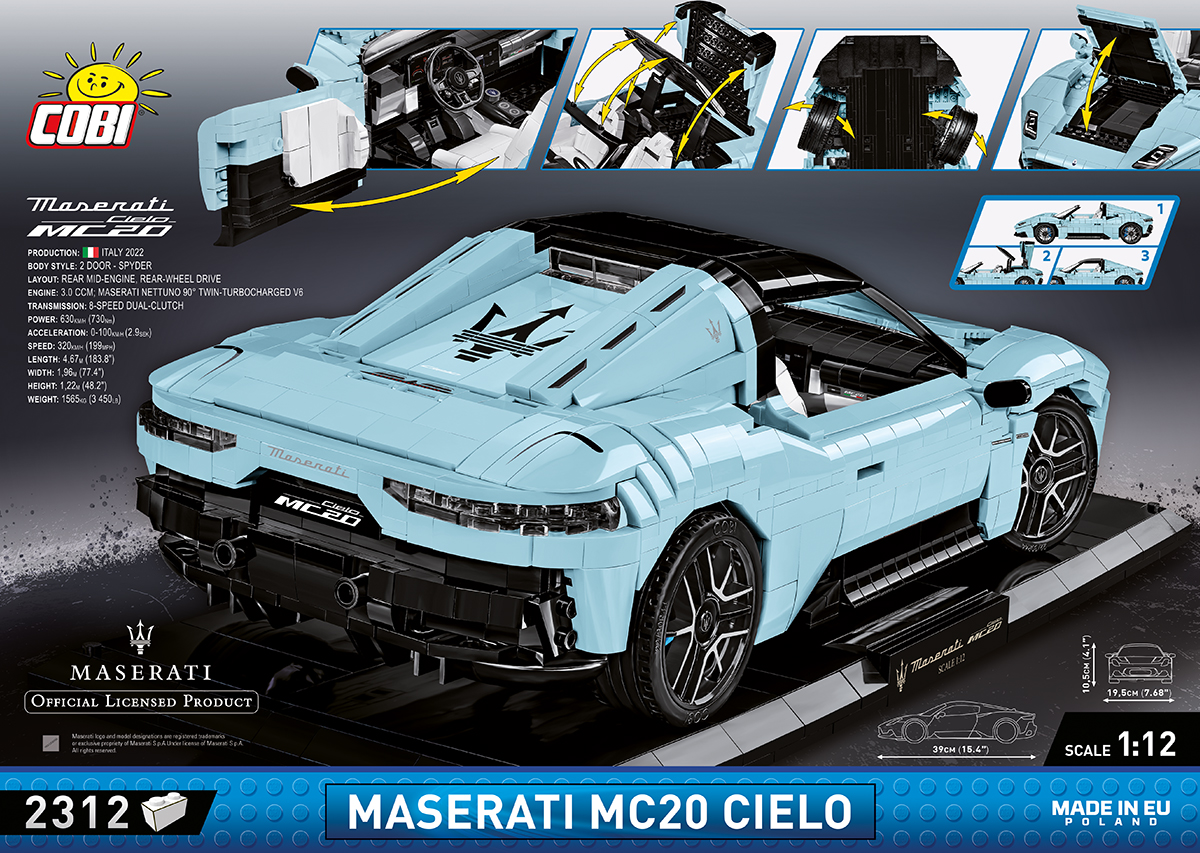 COBI Maserati MC20 Cielo - Executive Edition – Bild 12