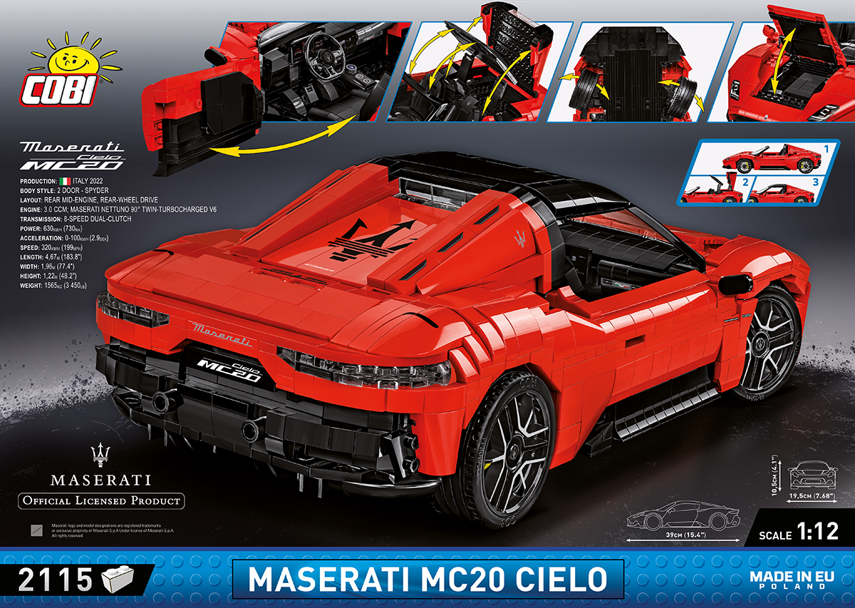 COBI Maserati MC20 Cielo – Bild 13