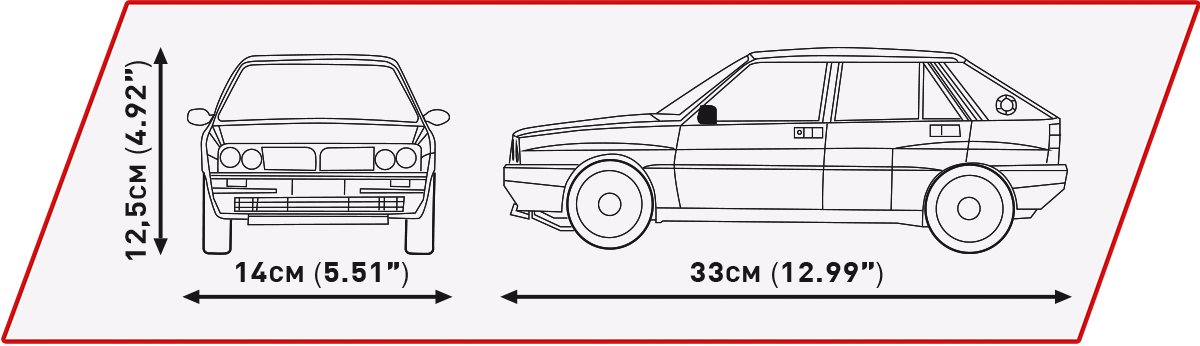 COBI Lancia Delta HF Integrale EVO - Executive Edition – Bild 10