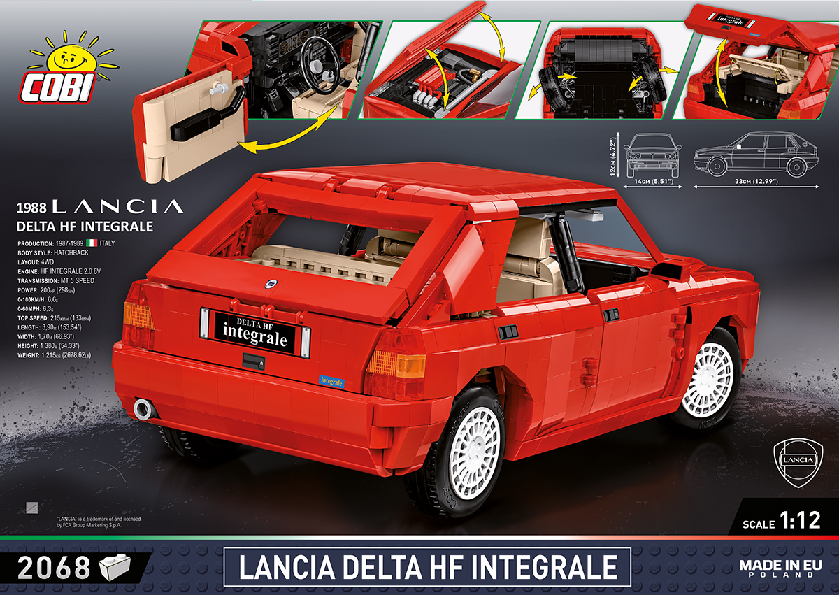 COBI Lancia Delta HF Integrale – Bild 13