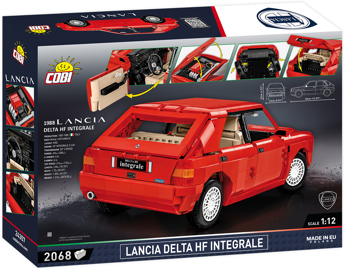 COBI Lancia Delta HF Integrale – Bild 2