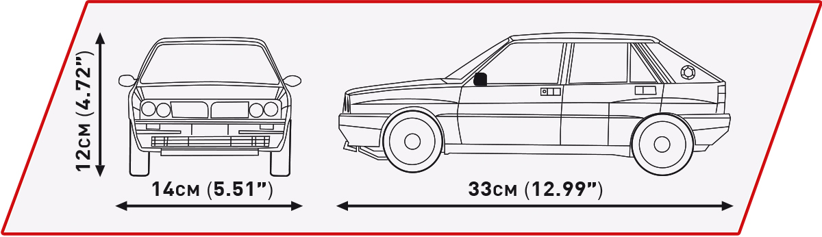 COBI Lancia Delta HF Integrale – Bild 11