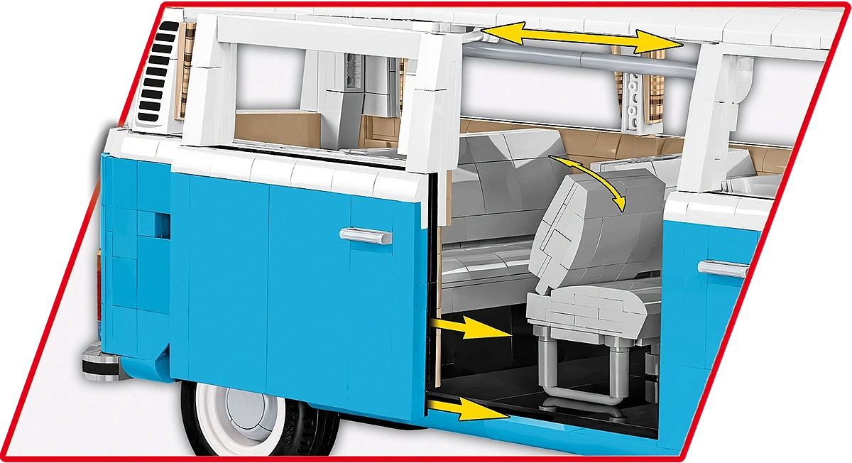COBI Volkswagen T2b Bus – Bild 6