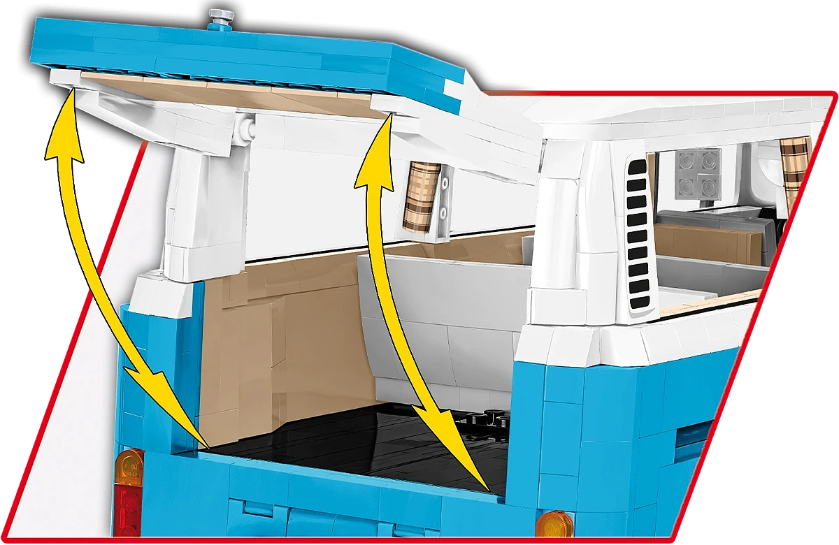 COBI Volkswagen T2b Bus – Bild 7