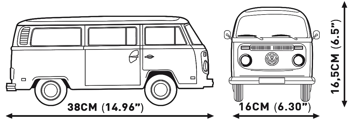 COBI Volkswagen T2b Bus – Bild 10