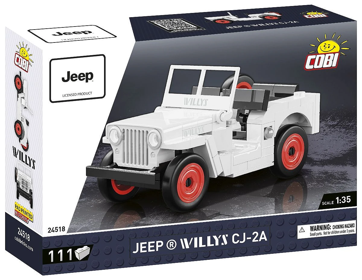 COBI Jeep® Willys Cj-2A Weiß