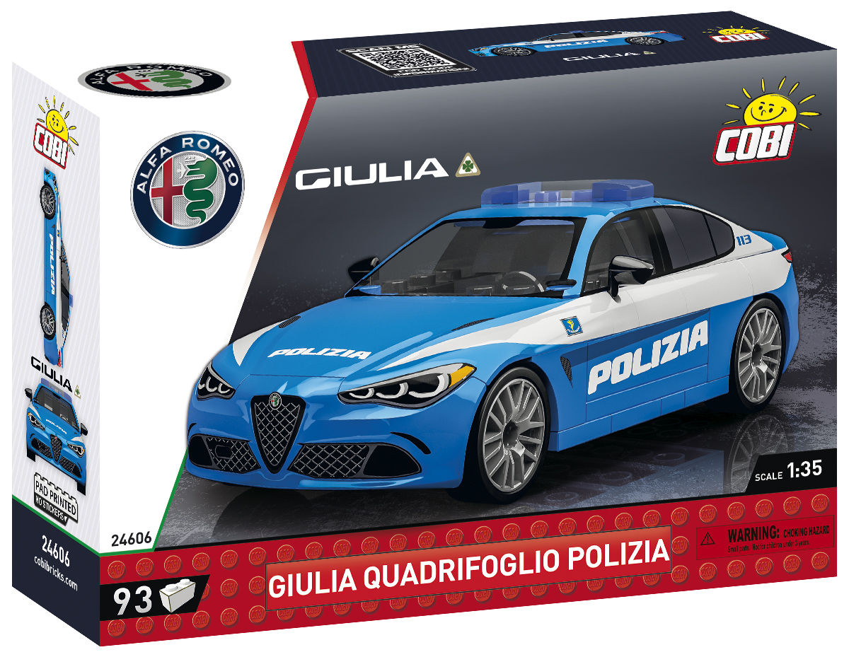 COBI Alfa Romeo Giulia Quadrifoglio Polizia