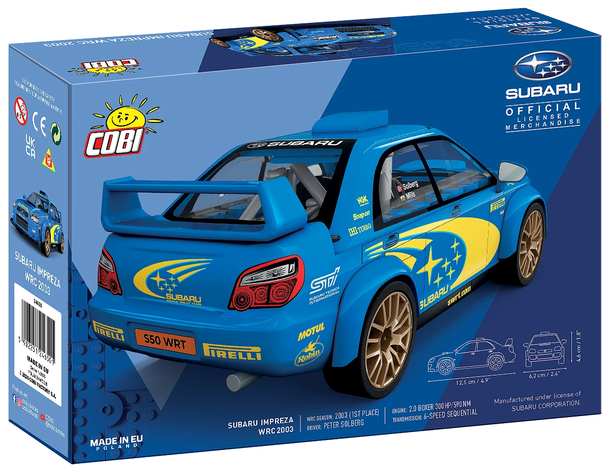 COBI Subaru Impreza WRC 2003 – Bild 2