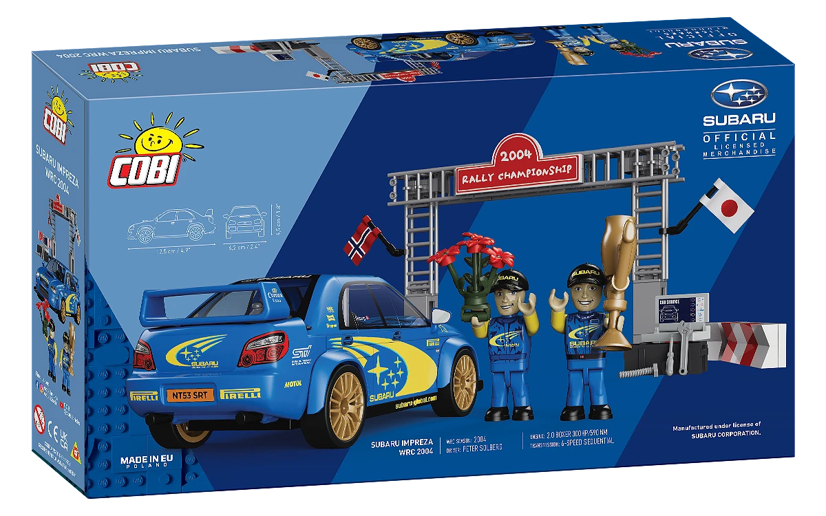 COBI Subaru Impreza WRC 2004 – Bild 2