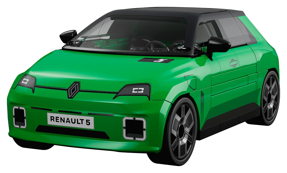 COBI Renault 5 E-Tech Grün – Bild 3
