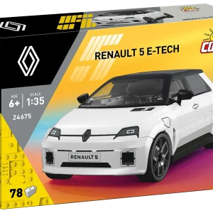 COBI Renault 5 E-Tech Weiß