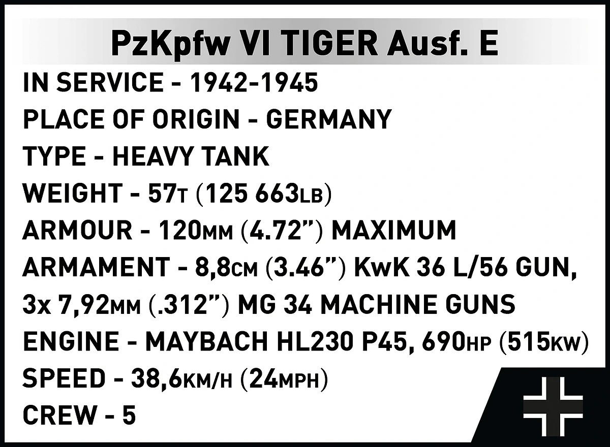 COBI PzKpfw VI Tiger Ausf. E - Executive Edition – Bild 6