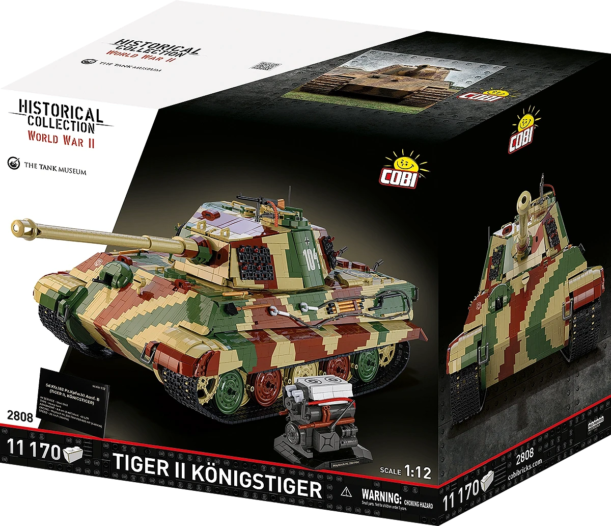 COBI Tiger II Königstiger 1:12 – Bild 14