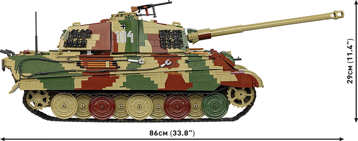 COBI Tiger II Königstiger 1:12 – Bild 3