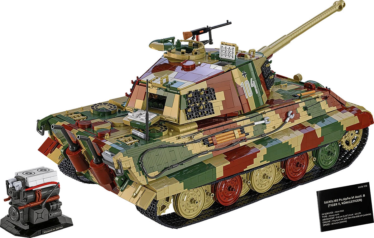 COBI Tiger II Königstiger 1:12 – Bild 4