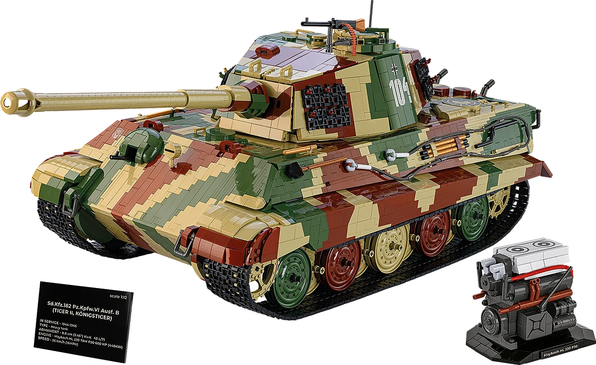 COBI Tiger II Königstiger 1:12 – Bild 2
