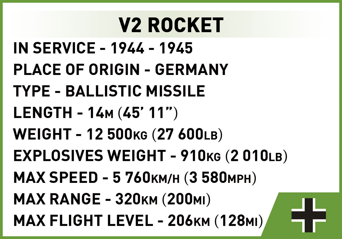 COBI V2 Rocket (Vergeltungswaffe-2) – Bild 9