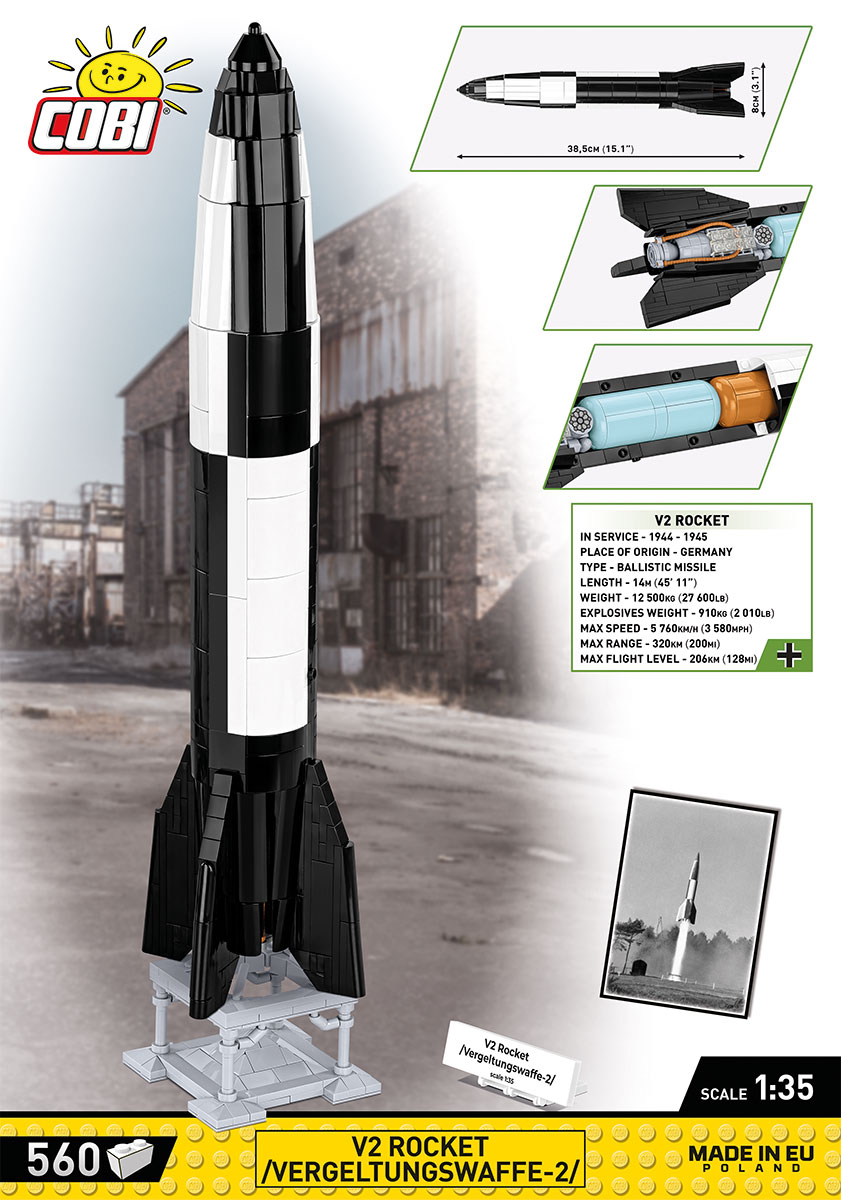 COBI V2 Rocket (Vergeltungswaffe-2) – Bild 2
