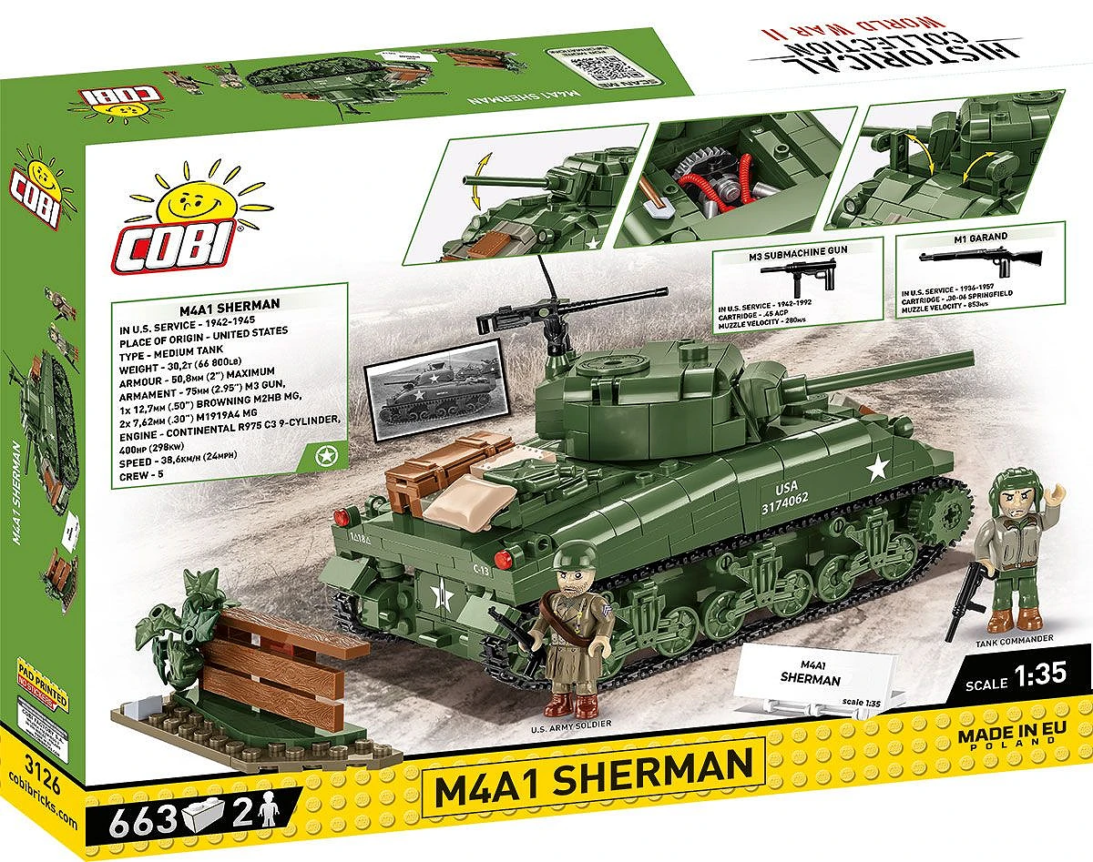 COBI M4A1 Sherman – Bild 2