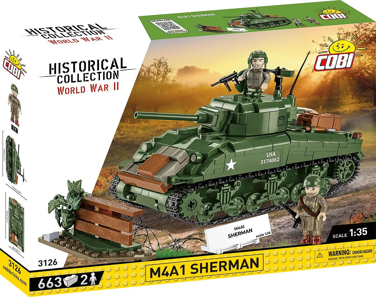 COBI M4A1 Sherman