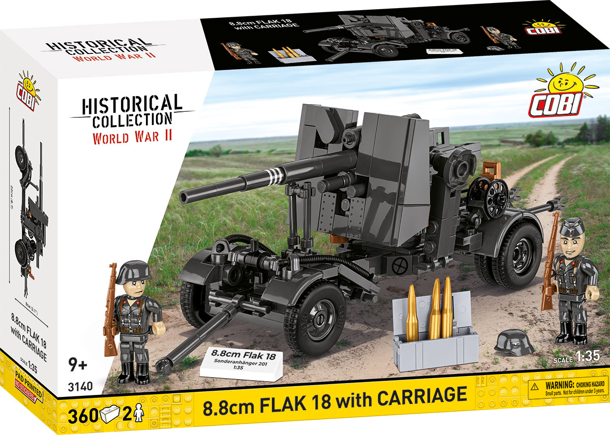 COBI 8,8 cm Flak 18 mit Lafette