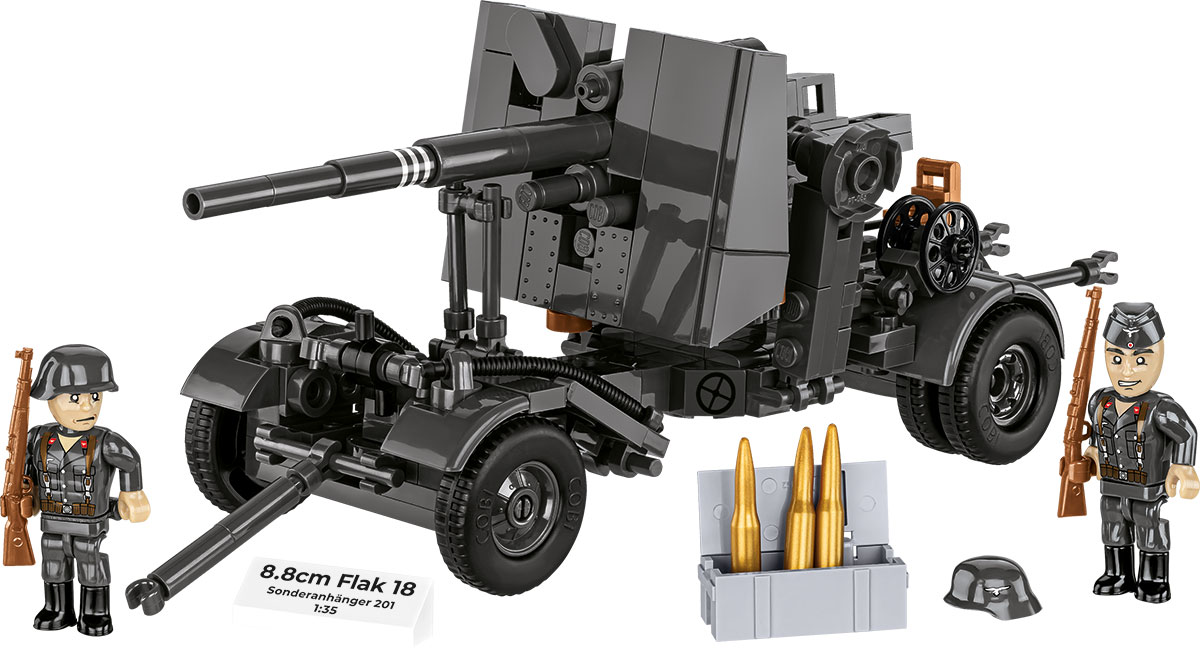 COBI 8,8 cm Flak 18 mit Lafette – Bild 5