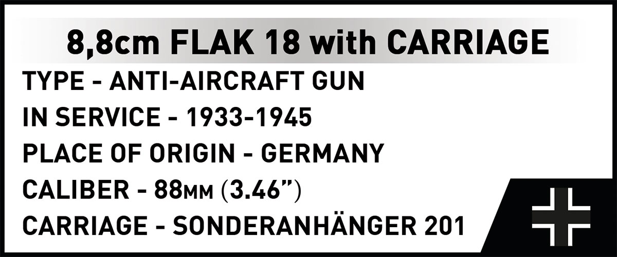 COBI 8,8 cm Flak 18 mit Lafette – Bild 10
