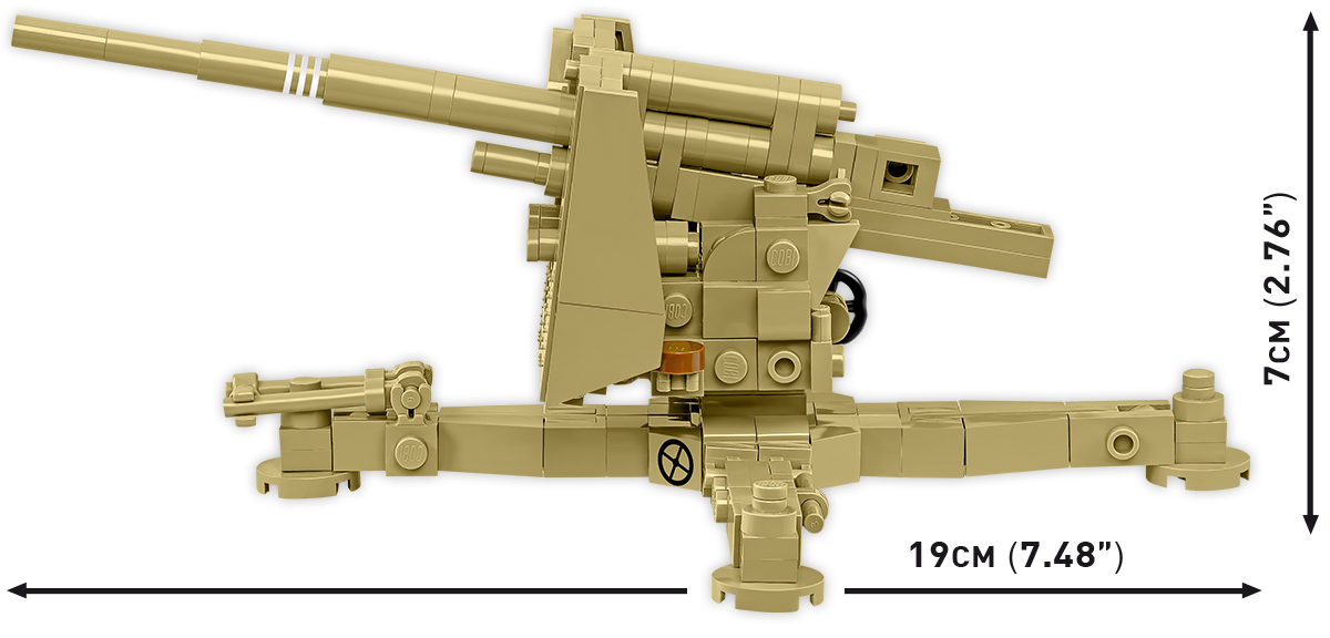 COBI 8,8 cm Flak 18 (DAK) – Bild 6