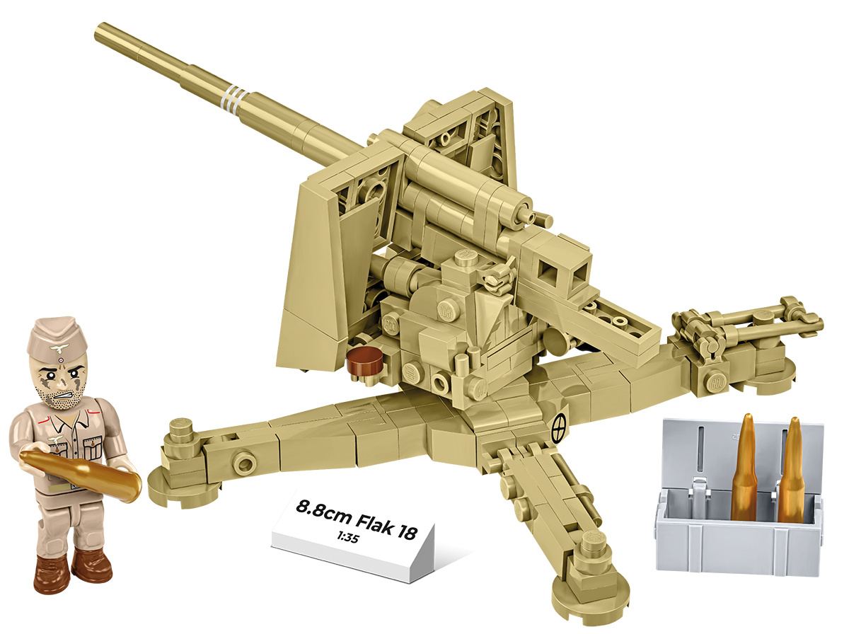 COBI 8,8 cm Flak 18 (DAK) – Bild 4