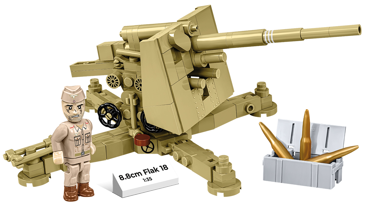COBI 8,8 cm Flak 18 (DAK) – Bild 3