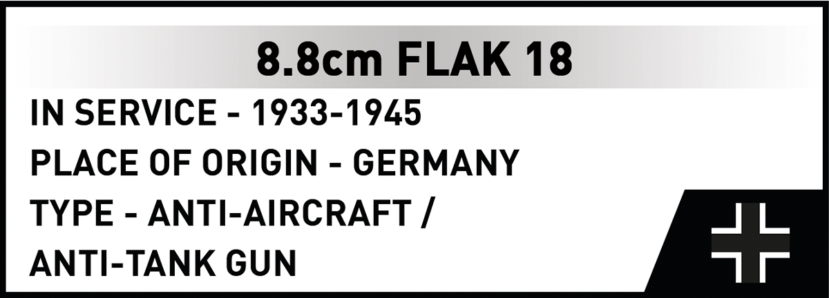 COBI 8,8 cm Flak 18 (DAK) – Bild 8
