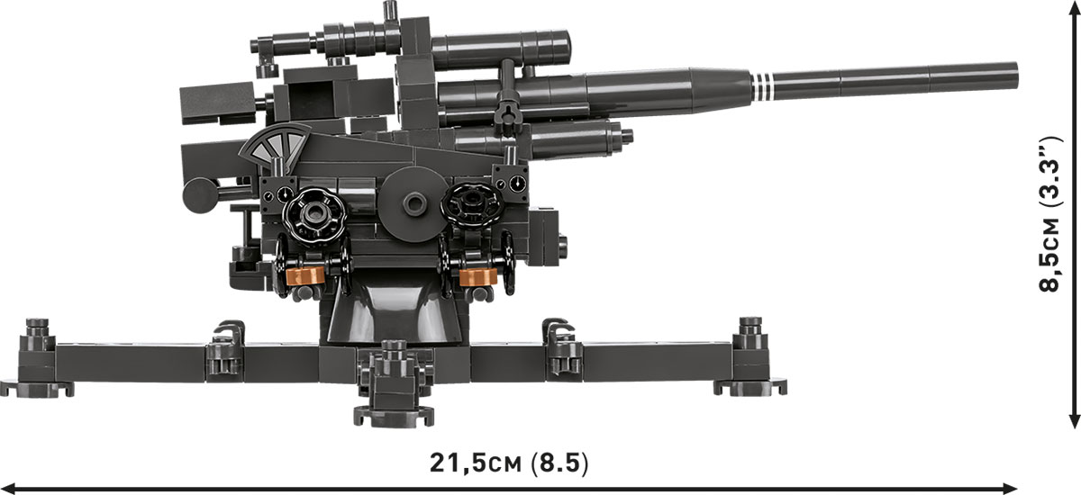COBI 10,5 cm Flak 39 – Bild 6