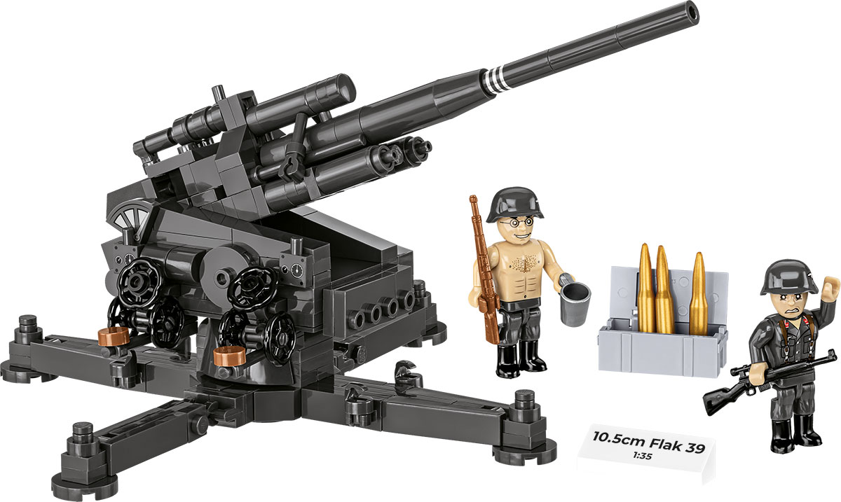 COBI 10,5 cm Flak 39 – Bild 4