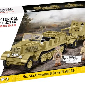 COBI Sd.Kfz. 8 & 8,8-cm-Flak 36 (DAK)