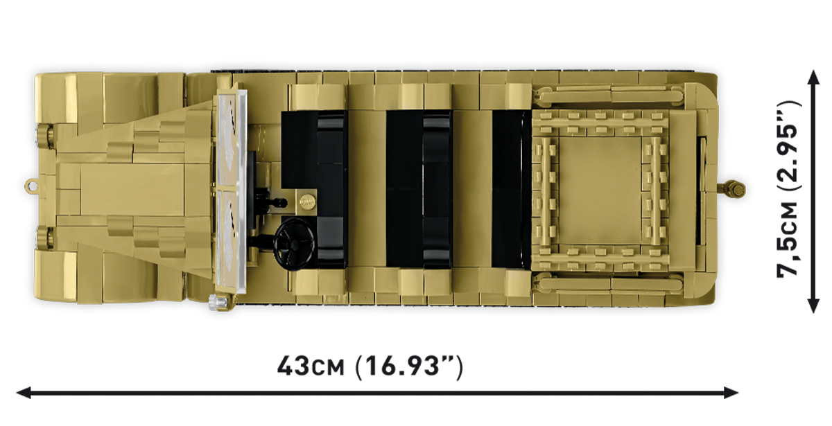 COBI Sd.Kfz. 8 & 8,8-cm-Flak 36 (DAK) – Bild 10