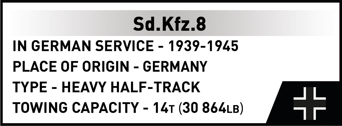 COBI Sd.Kfz. 8 & 8,8-cm-Flak 36 (DAK) – Bild 13