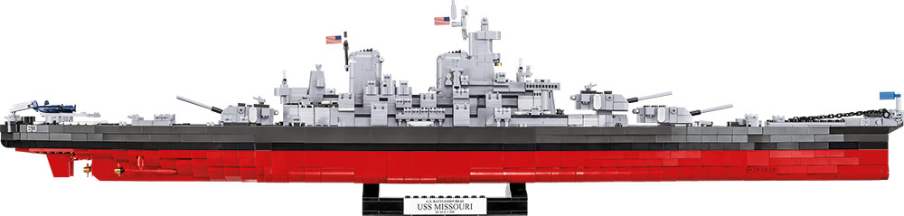 COBI Schlachtschiff Missouri (BB-63) – Bild 3