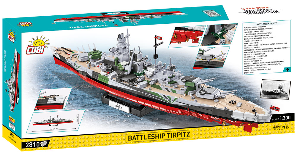 COBI Schlachtschiff Tirpitz – Bild 2