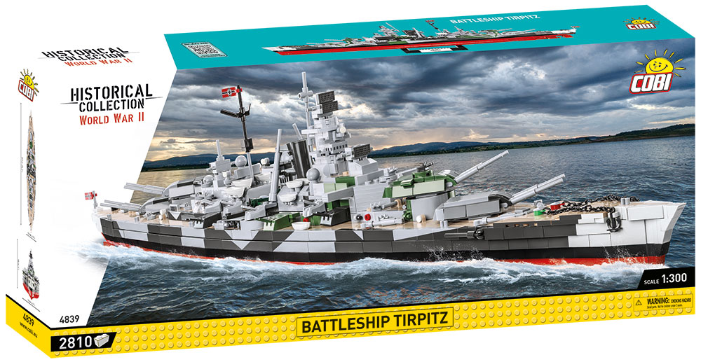 COBI Schlachtschiff Tirpitz