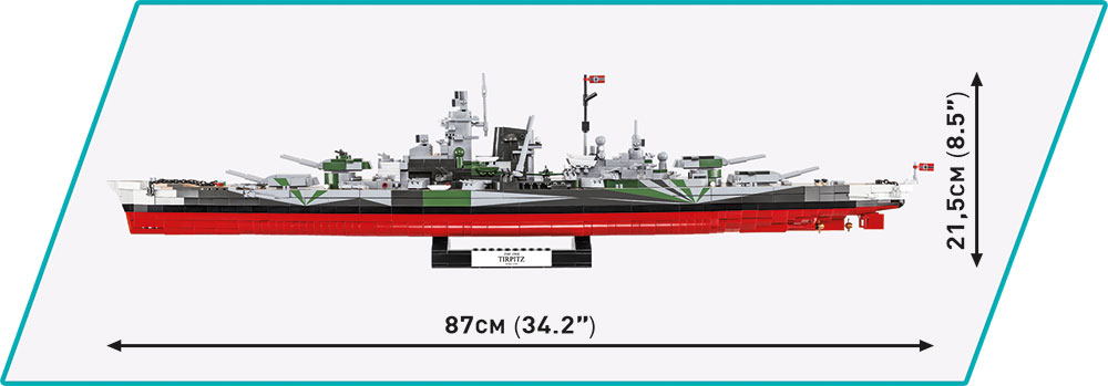 COBI Schlachtschiff Tirpitz – Bild 15