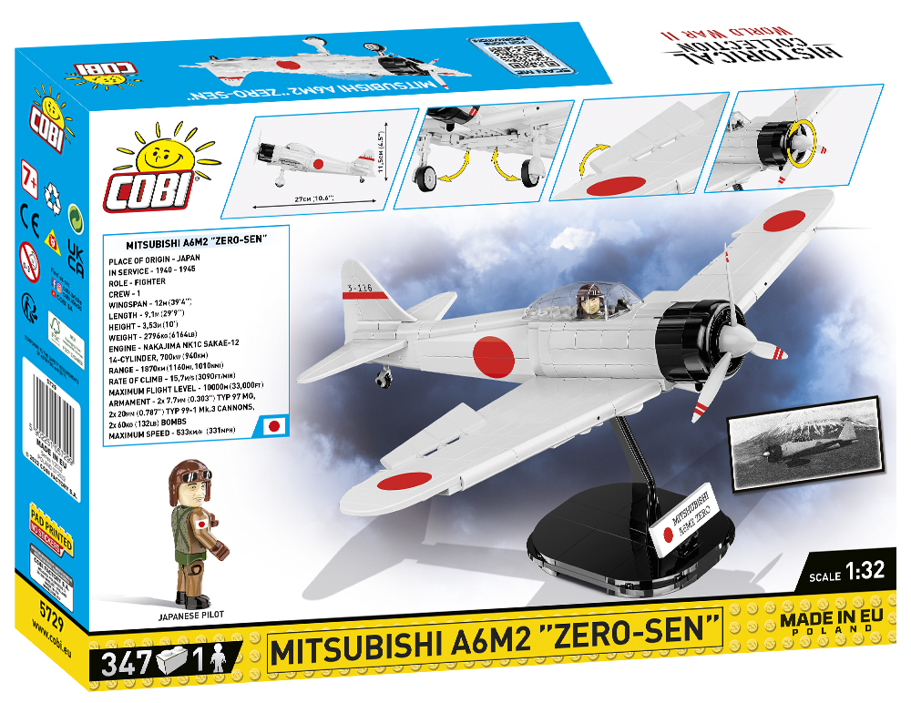 COBI Mitsubishi A6M2 "Zero-Sen" – Bild 10