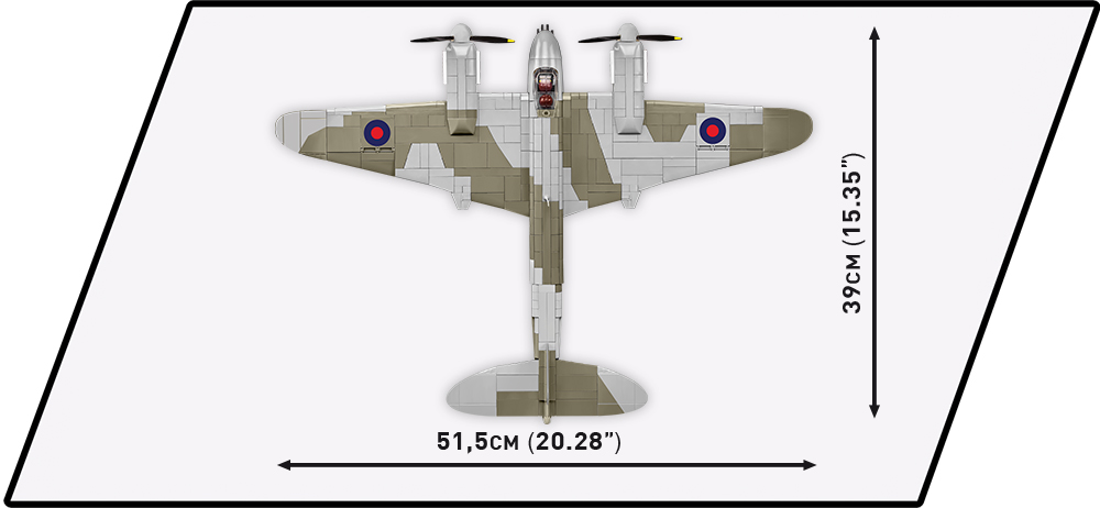 COBI De Havilland DH-98 Mosquito – Bild 7