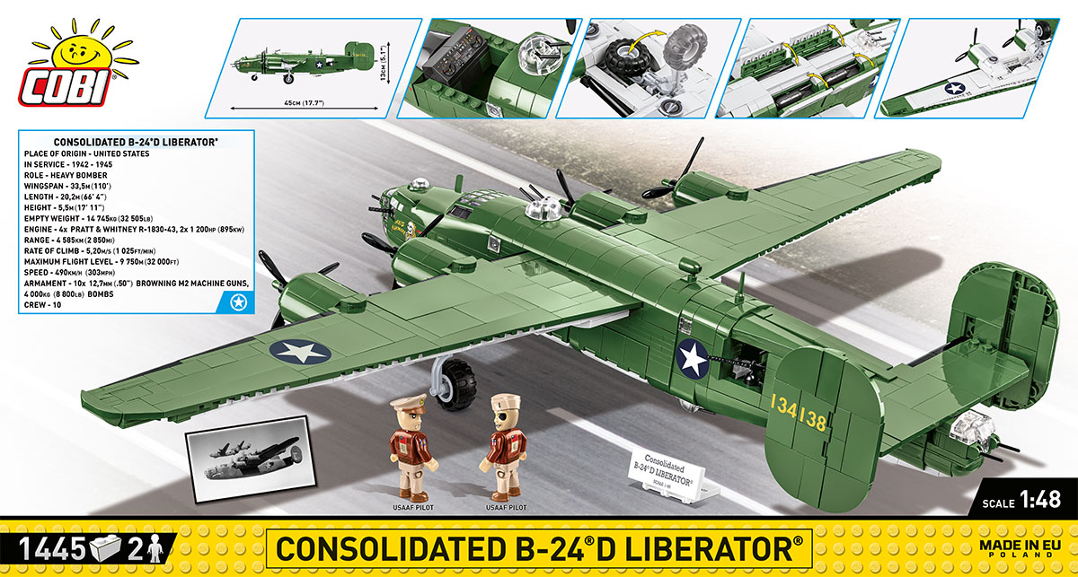 COBI Consolidated B-24 Liberator – Bild 18