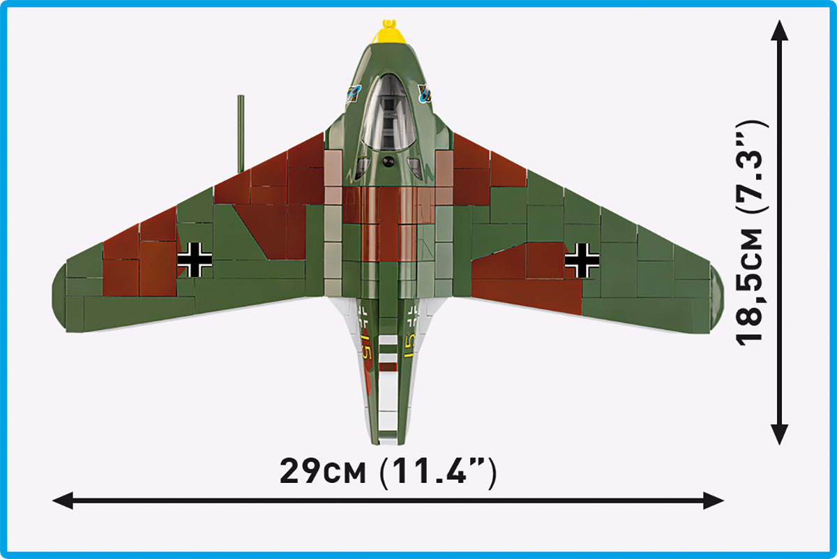 COBI Messerschmitt Me 163B Komet – Bild 6