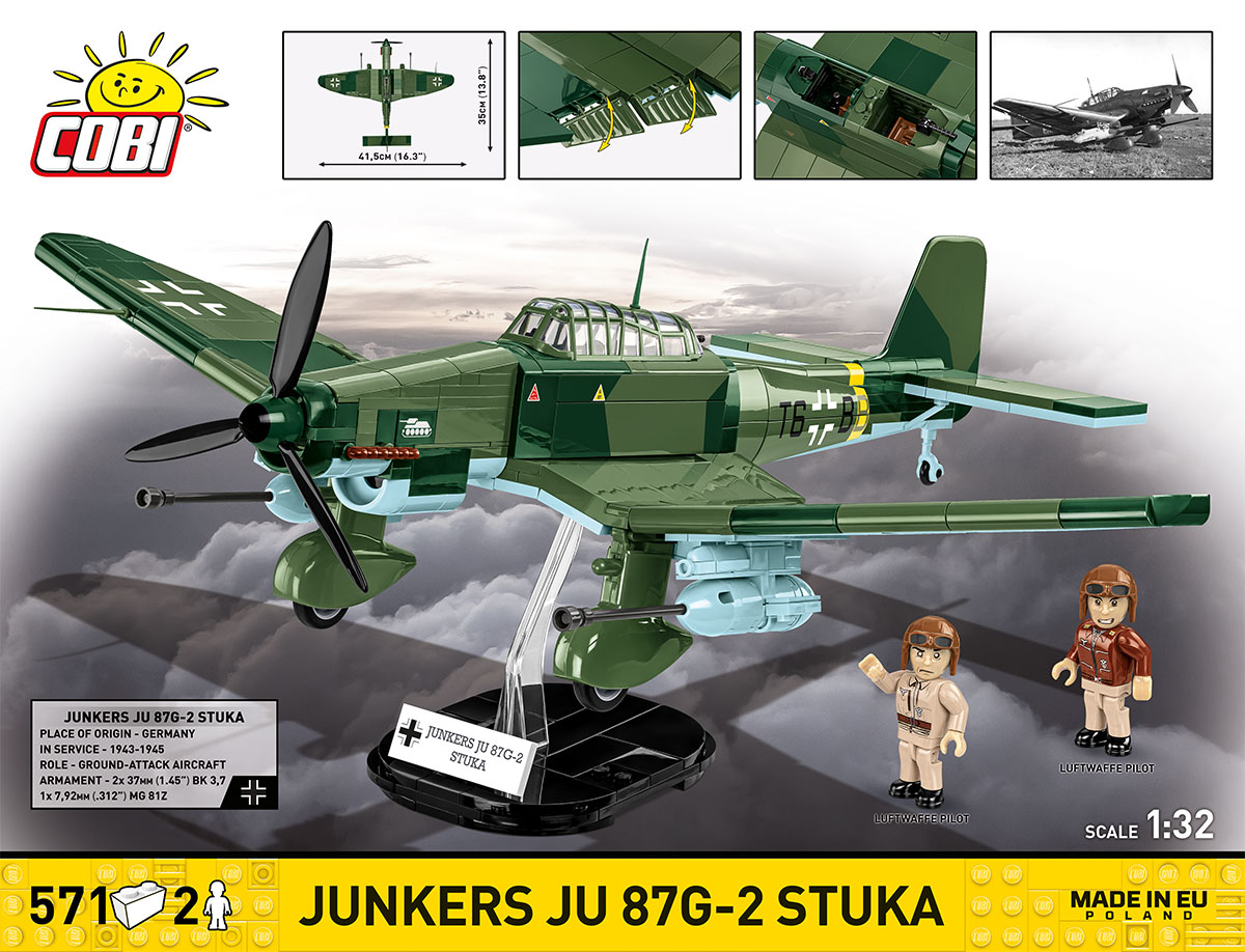 COBI Junkers Ju-87 G-2 Stuka – Bild 13