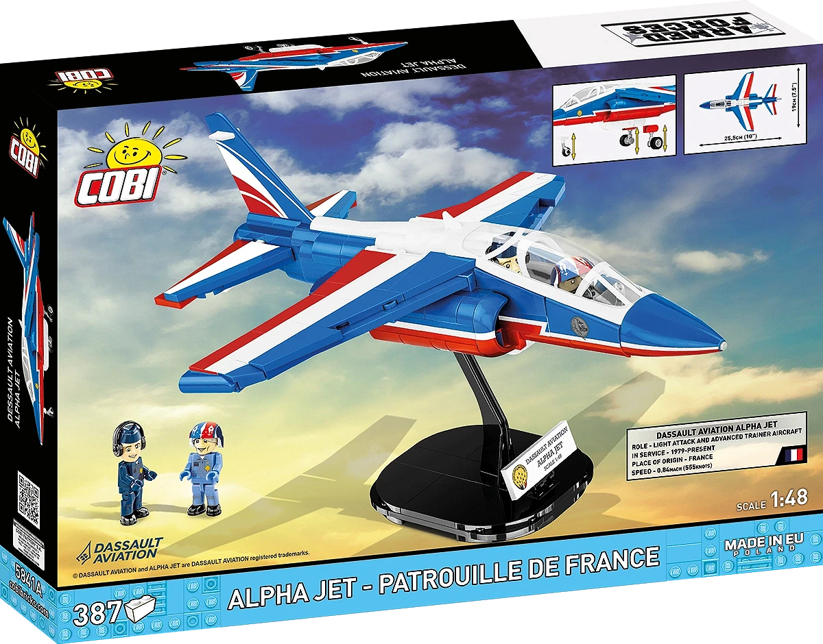 COBI Alpha Jet - Patrouille de France – Bild 2
