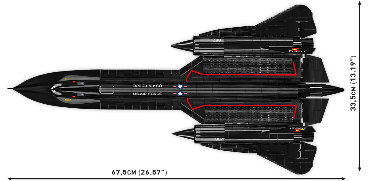 COBI Lockheed SR-71 Blackbird – Bild 10