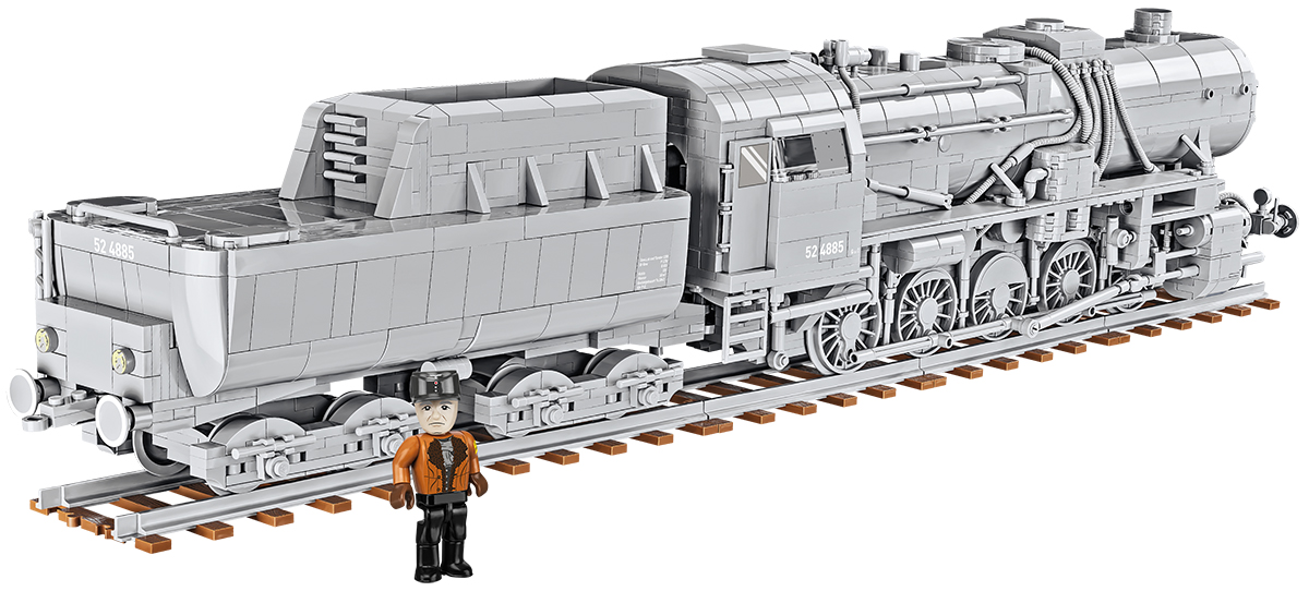 COBI Kriegslokomotive Baureihe 52 – Bild 4