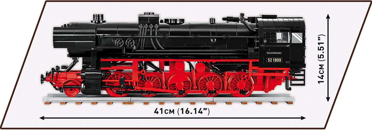 COBI DR BR 52/TY2 Dampf Lokomotive – Bild 12